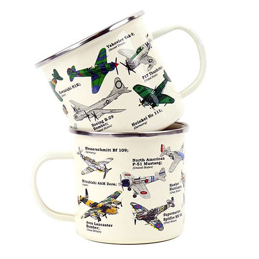 
                  
                    Aeroplane Enamel Mug
                  
                