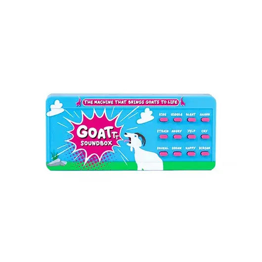 
                  
                    Gift Republic Goat Sound Box | 12 Funny Goat Noises & Novelty Gift
                  
                