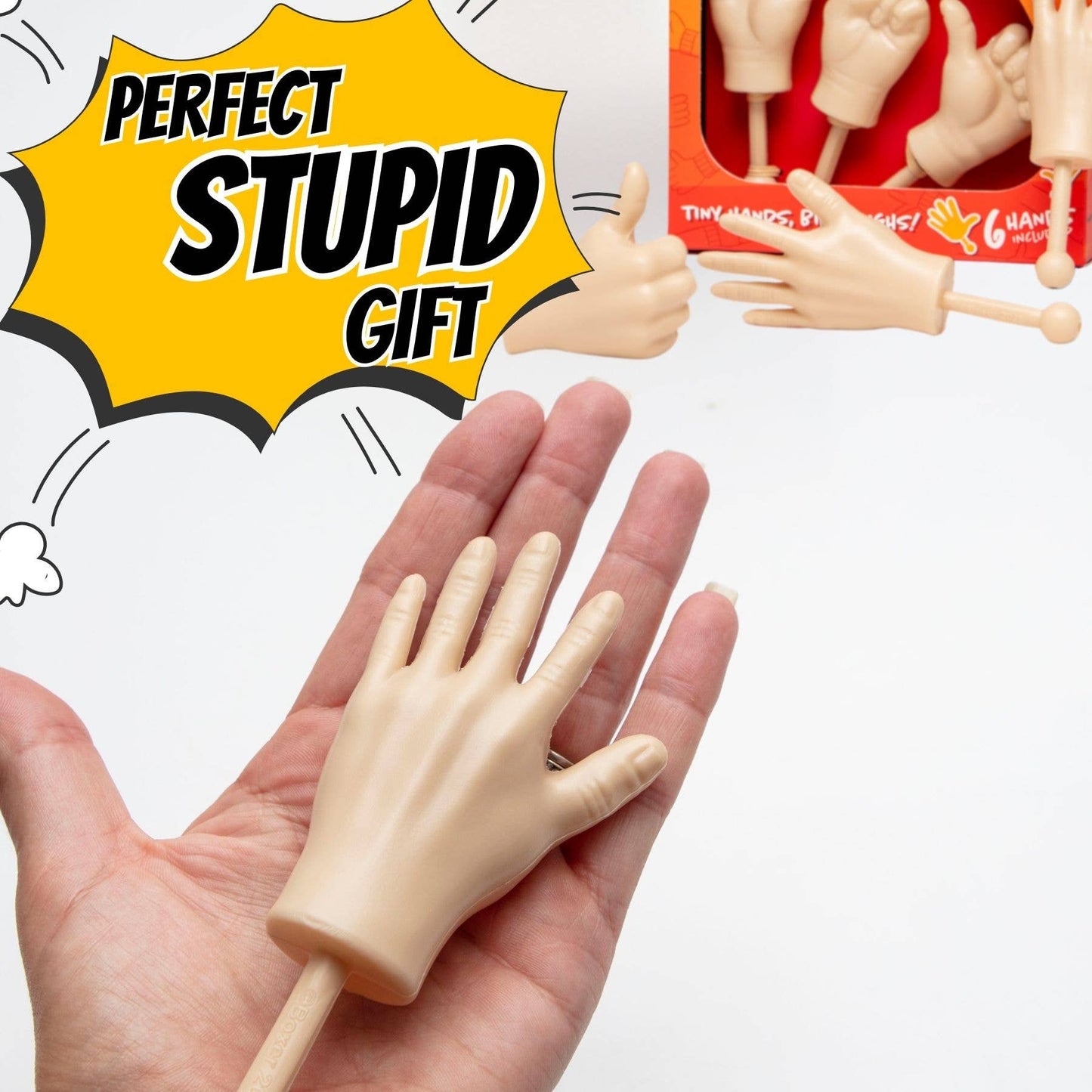 
                  
                    Lend A Tiny Hand – Funny Mini Hands Prank Toy
                  
                