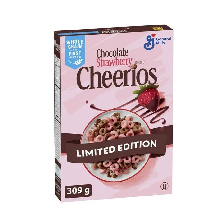 Cheerios Chocolate Strawberry (Canada) 309g - Candy Mail UK