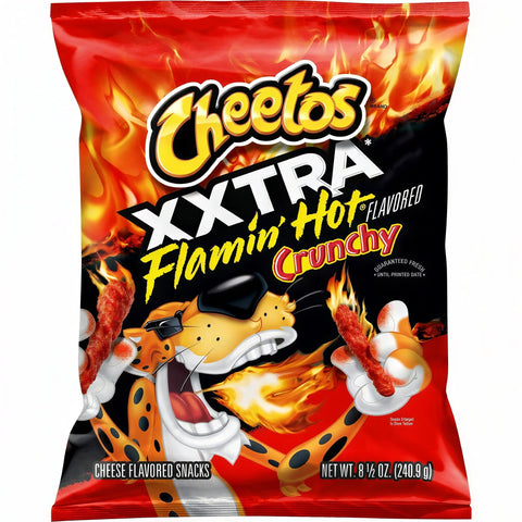 Cheetos XXtra Flamin' Hot Crunchy 226.8g