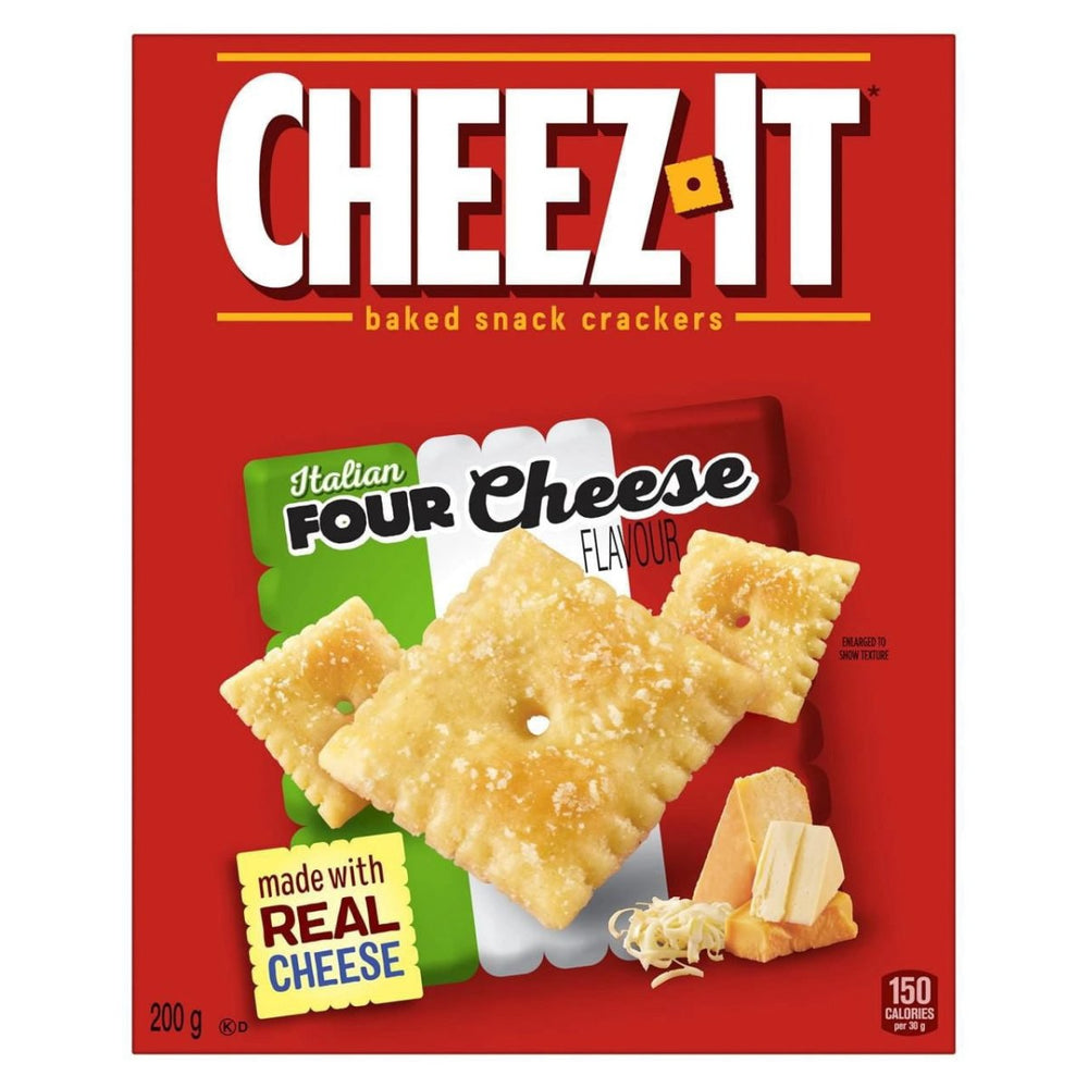 Cheez It Crackers Italian Four Cheese 200g (Canada) - Candy Mail UK