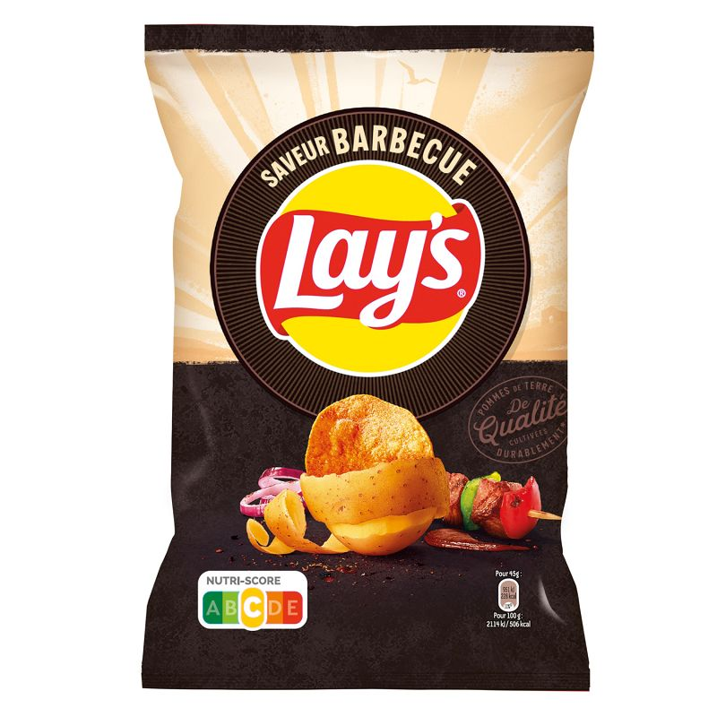 Lay's Crisps Barbecue (France) 45g Best Before (16/08/25)