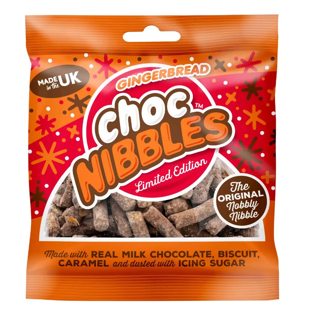 Choc Nibbles Gingerbread Limited Edition 150g - Candy Mail UK