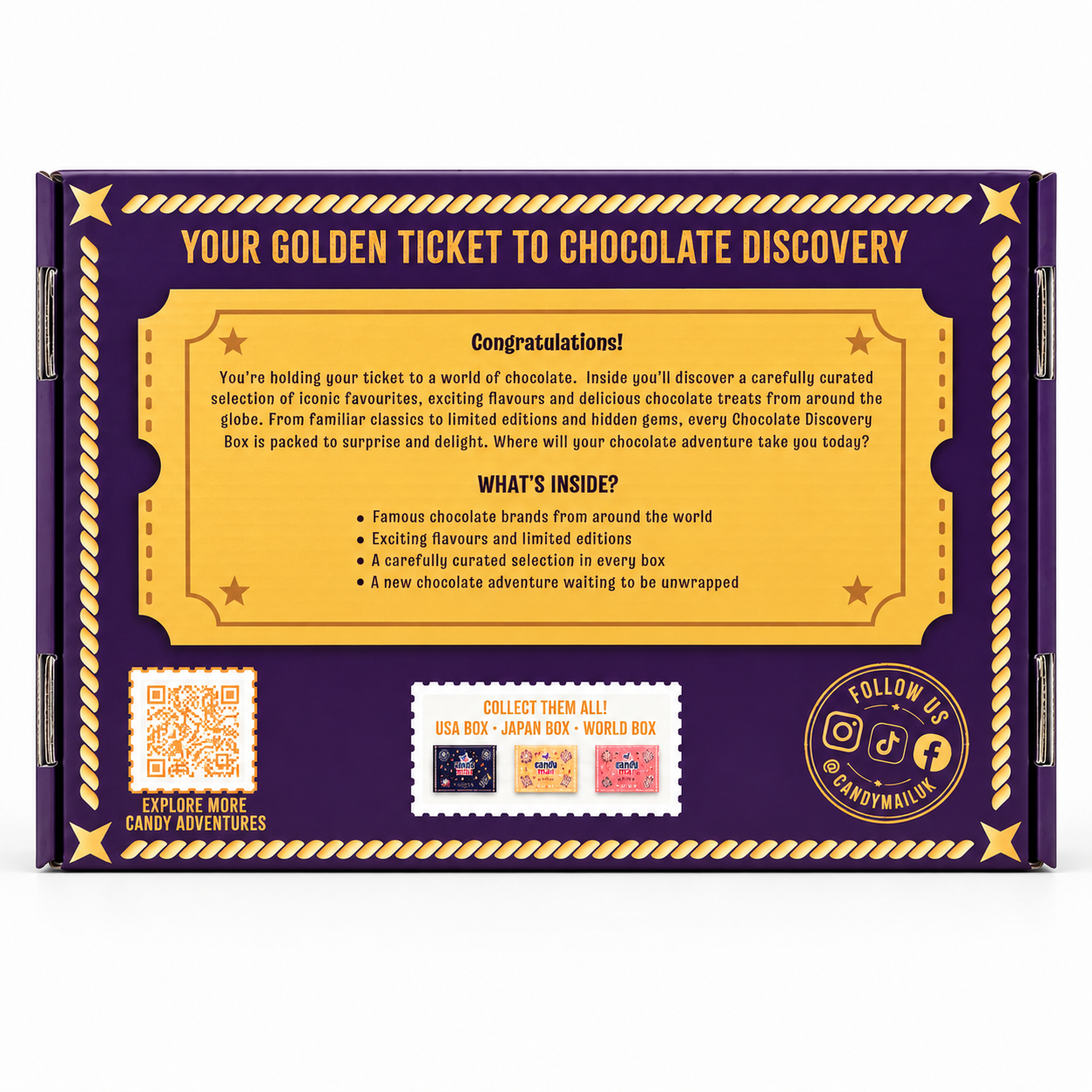 
                  
                    Candymail Chocolate Discovery Gift Box upgrade back
                  
                