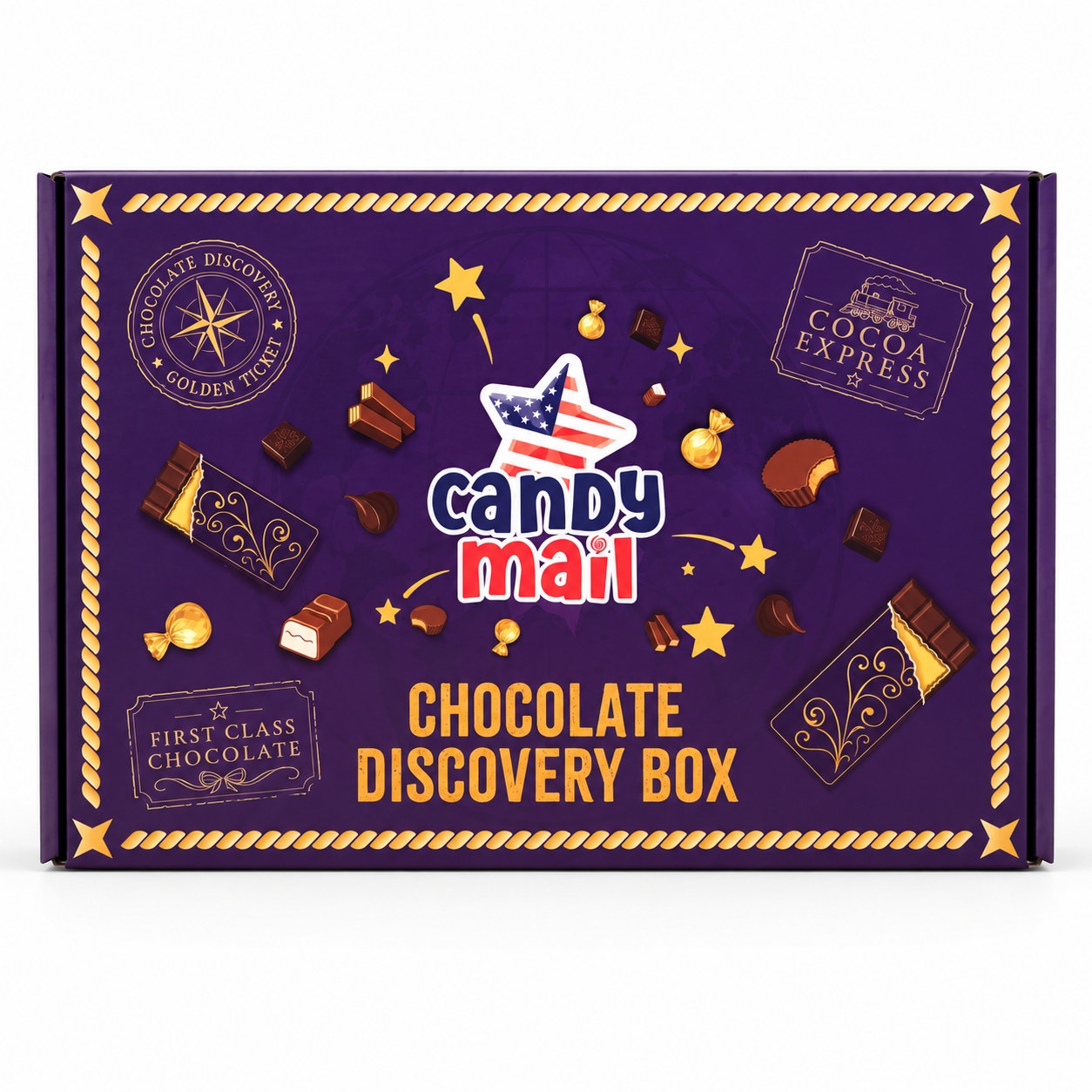 Candymail Chocolate Discovery Gift Box upgrade front