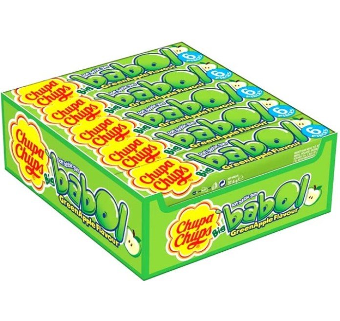 Chupa Babol Apple Gum 27.6g - Candy Mail UK