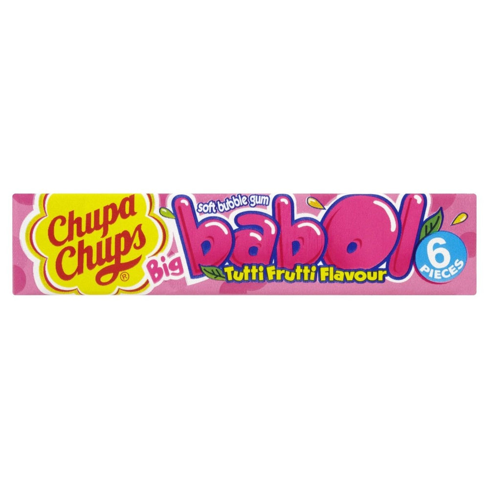 Chupa Chups Babol Tutti Frutti Gum 27.6g - Candy Mail UK