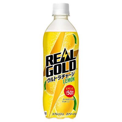 Coca-Cola Real Gold Ultra Charge Lemon 490ml - Candy Mail UK