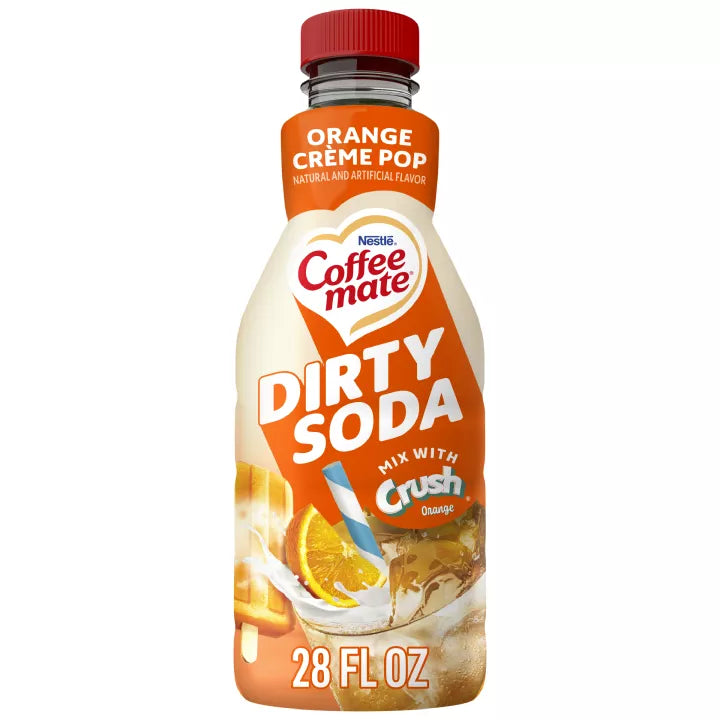 Coffee Mate Dirty Soda Orange Creme Pop 828ml
