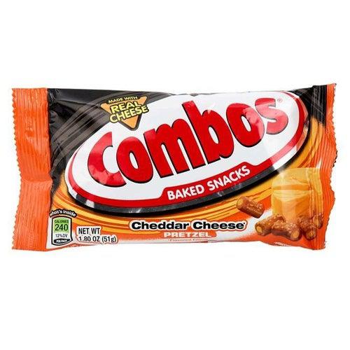 Combos Cheddar Cheese Pretzel 51g Best Before (August 2024) - Candy Mail UK