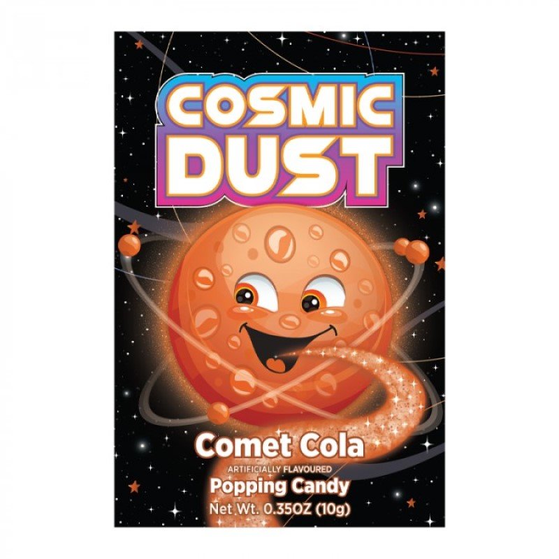 Cosmic Dust Comet Cola Popping Candy 10g - Candy Mail UK