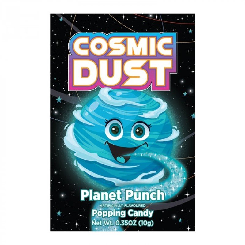 Cosmic Dust Planet Punch Popping Candy 10g - Candy Mail UK