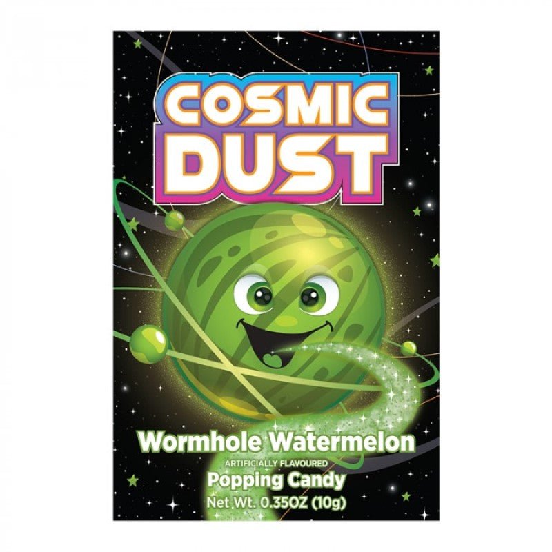 Cosmic Dust Wormhole Watermelon Popping Candy 10g - Candy Mail UK