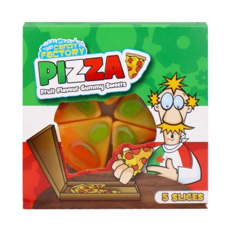 Crazy Candy Factory Pizza Slices 21g - Candy Mail UK