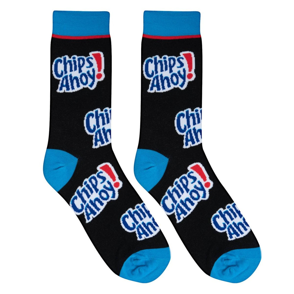 Crazy Socks - Mens Crew - Chips Ahoy - Candy Mail UK