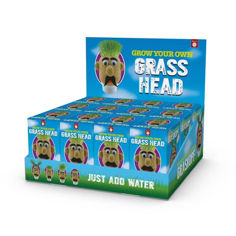 
                  
                    Grass Head – Grow Your Own Grass Hair Novelty Gift
                  
                