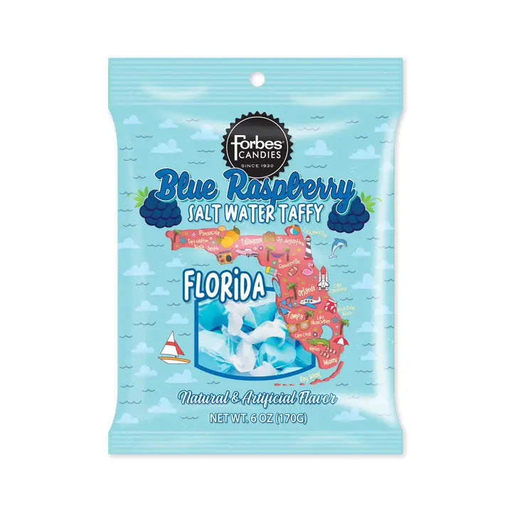 Forbes Candies Salt Water Taffy Blue Raspberry 170g