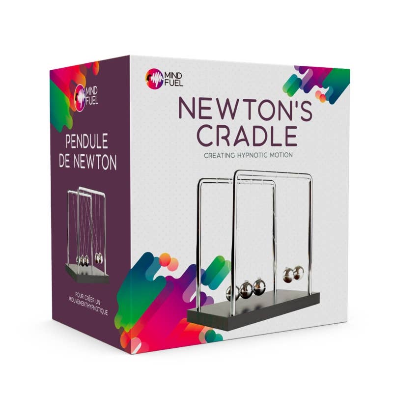 
                  
                    Newton's Cradle – Classic Kinetic Desk Toy & Executive Gadget
                  
                