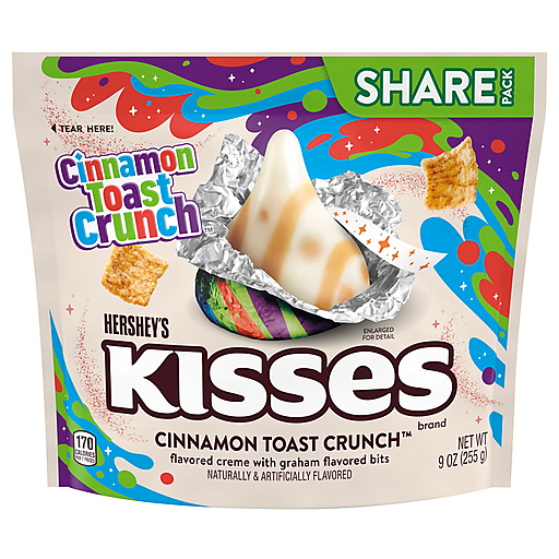 Hershey’s Kisses Cinnamon Toast Crunch – 255g Bag