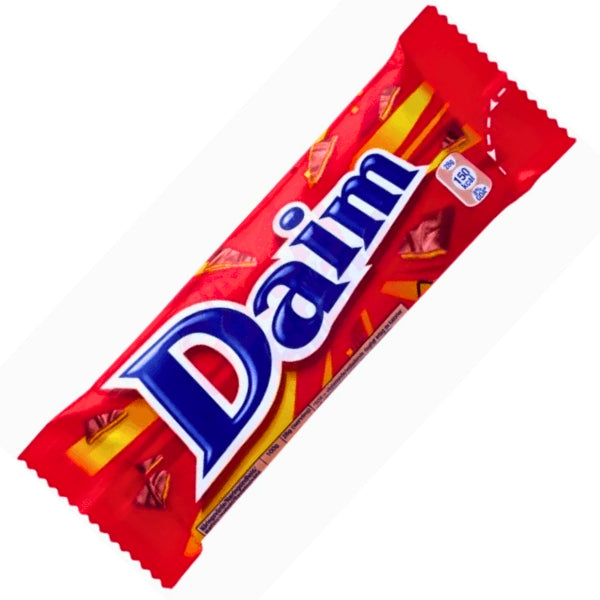 Daim Bar Sweden 28g – Caramel Almond Milk Chocolate
