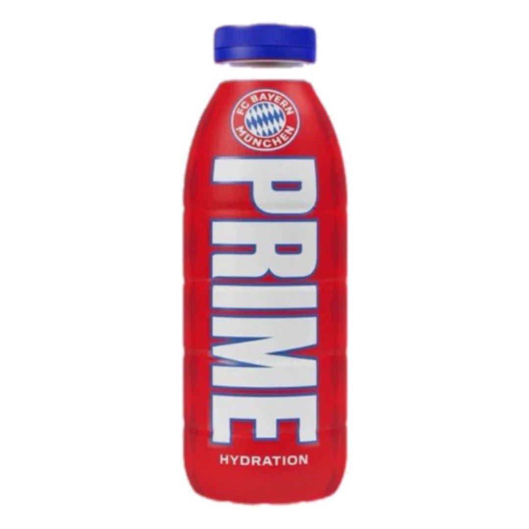 (Damaged Bottle) Bayern Munich Prime Hydration By Logan Paul x KSI - 500ml - Candy Mail UK