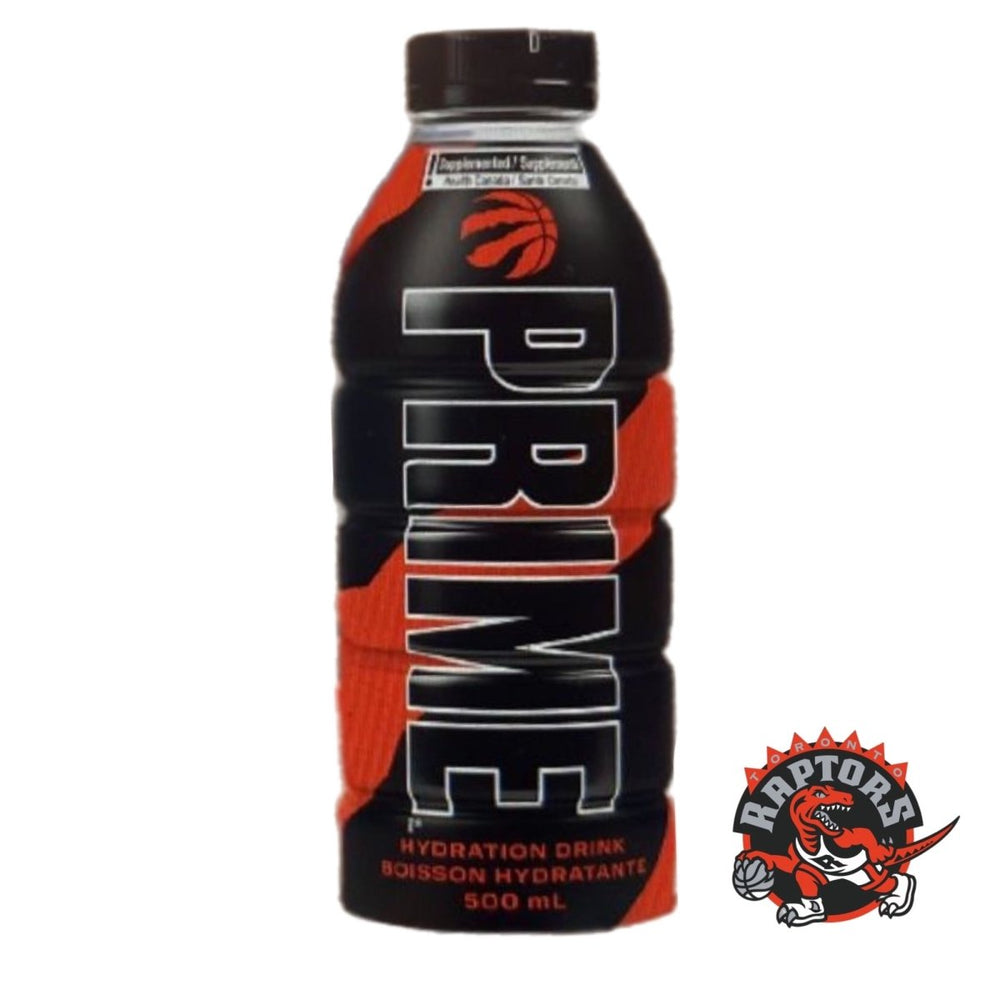 (DAMAGED BOTTLE) Black Toronto Raptors Prime Limited Edition x 500ml - Candy Mail UK