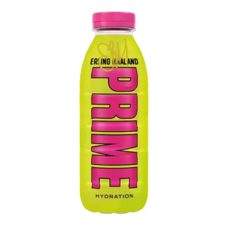 (Damaged Bottle) Erling Haaland Prime Hydration By Logan Paul x KSI - 500ml - Candy Mail UK