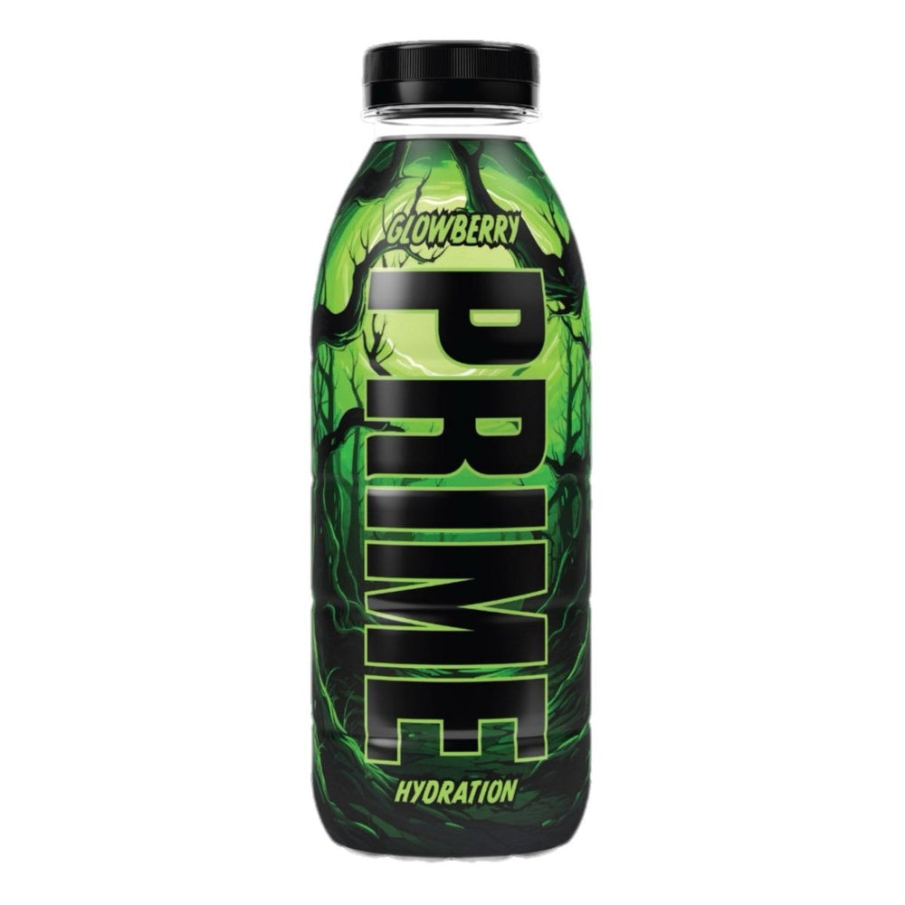 (DAMAGED BOTTLE) Prime Hydration Glowberry V2 500ml - Candy Mail UK