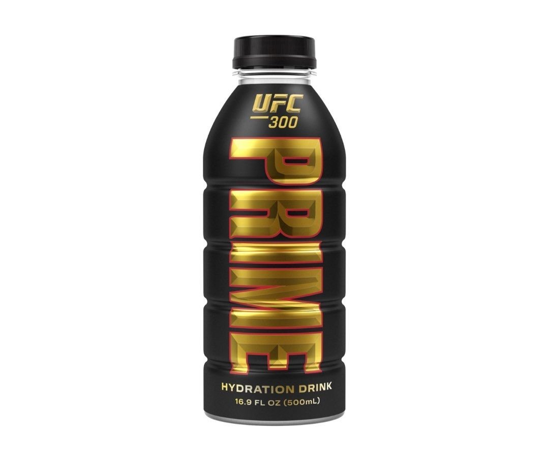 (Damaged Bottle) UFC 300 Prime Hydration 500ml - Candy Mail UK