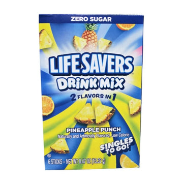 Singles-To-Go Lifesavers Pineapple Punch 13.32g