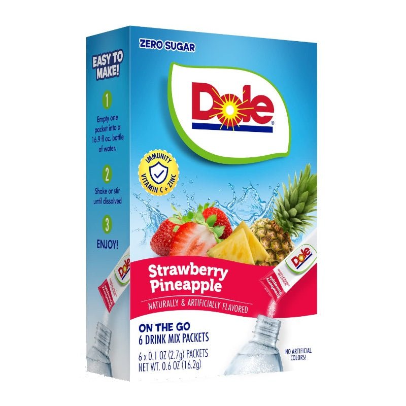 Dole Singles To Go Strawberry Pineapple 16g - Candy Mail UK