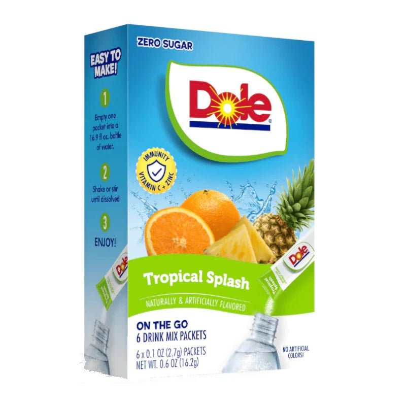 Dole Singles To Go Tropical Splash 16g - Candy Mail UK