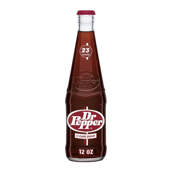 Dr Pepper Cane Sugar (Glass Bottle) 355ml - Candy Mail UK