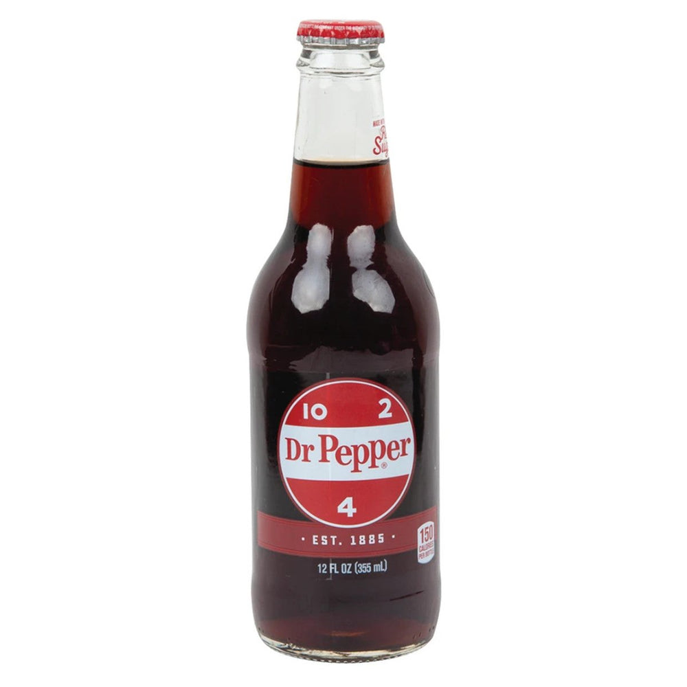 Dr Pepper Original Glass Bottle 355ml - Candy Mail UK