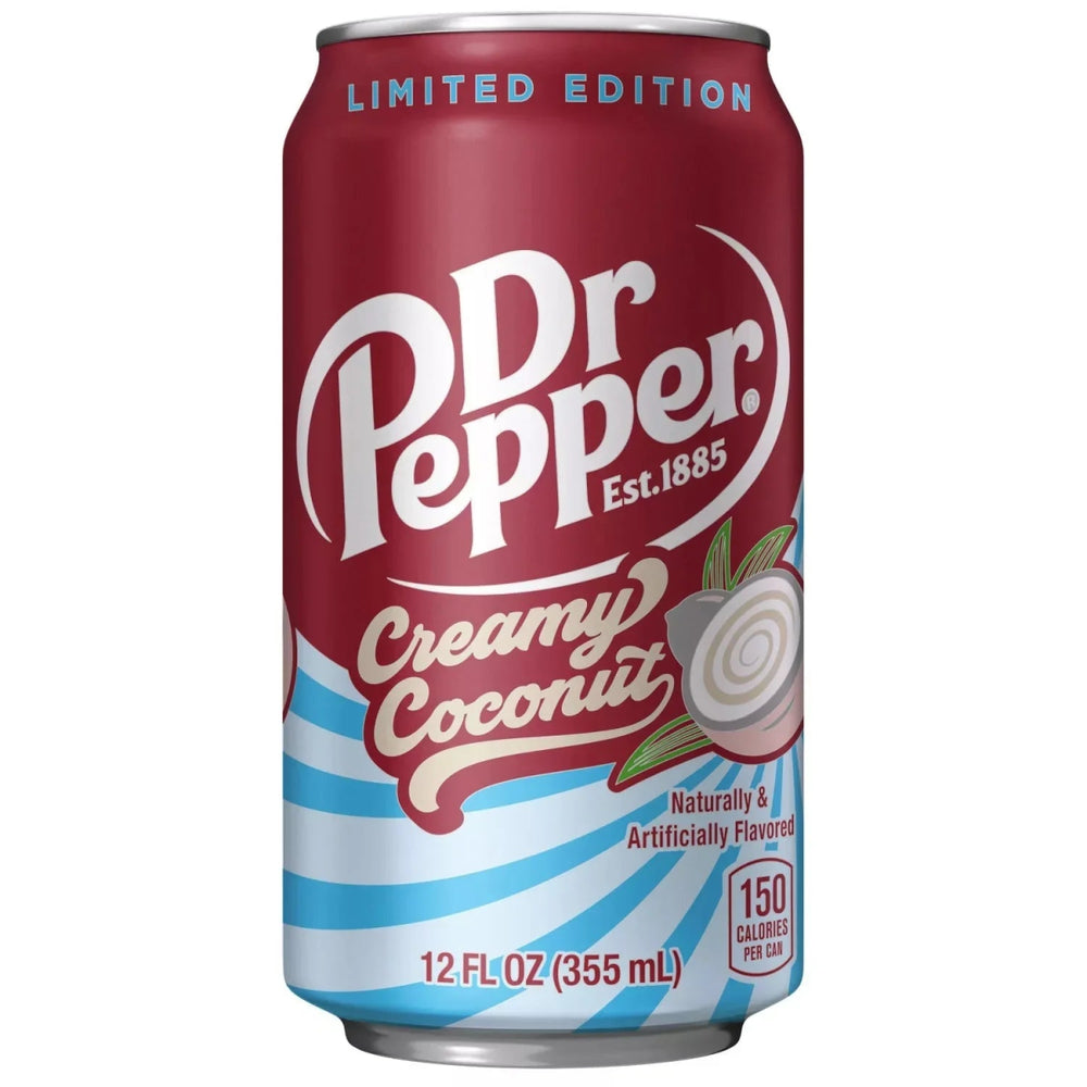 Dr.Pepper Creamy Coconut 330ml - Candy Mail UK