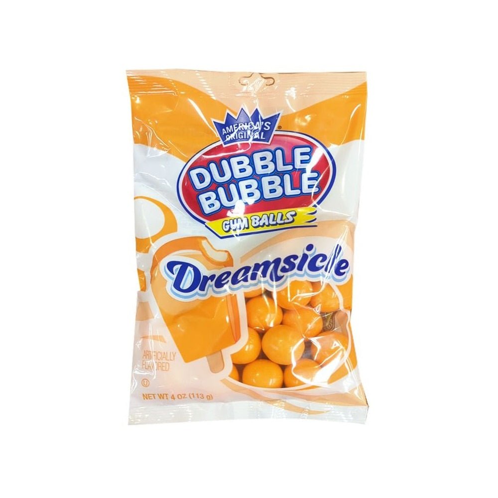 Dubble Bubble Dreamsicle Gum Peg Bag 113g - Candy Mail UK