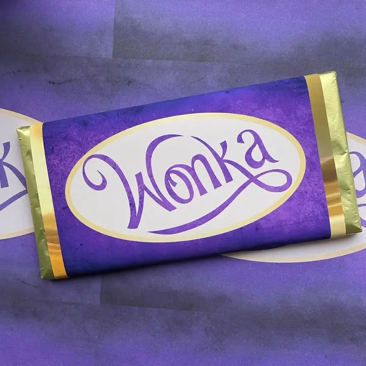 Wonka Bar (Purple) – 80 g Pure Imagination Chocolate