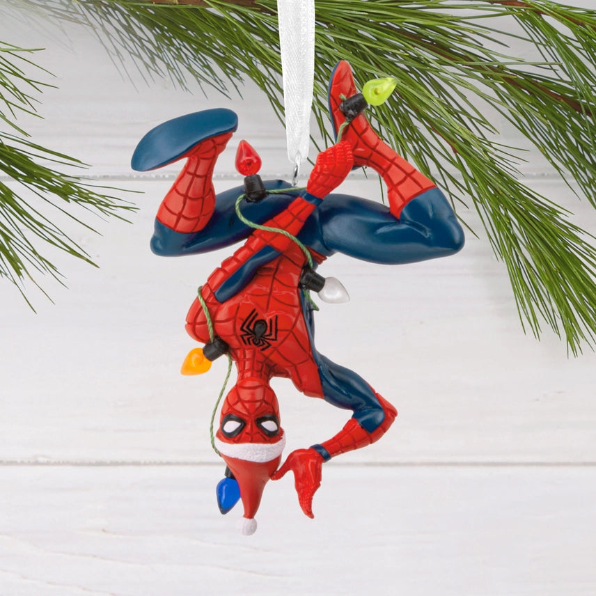 
                  
                    Marvel Spider-Man Tangled Fairy Lights Collectable Christmas Ornament
                  
                