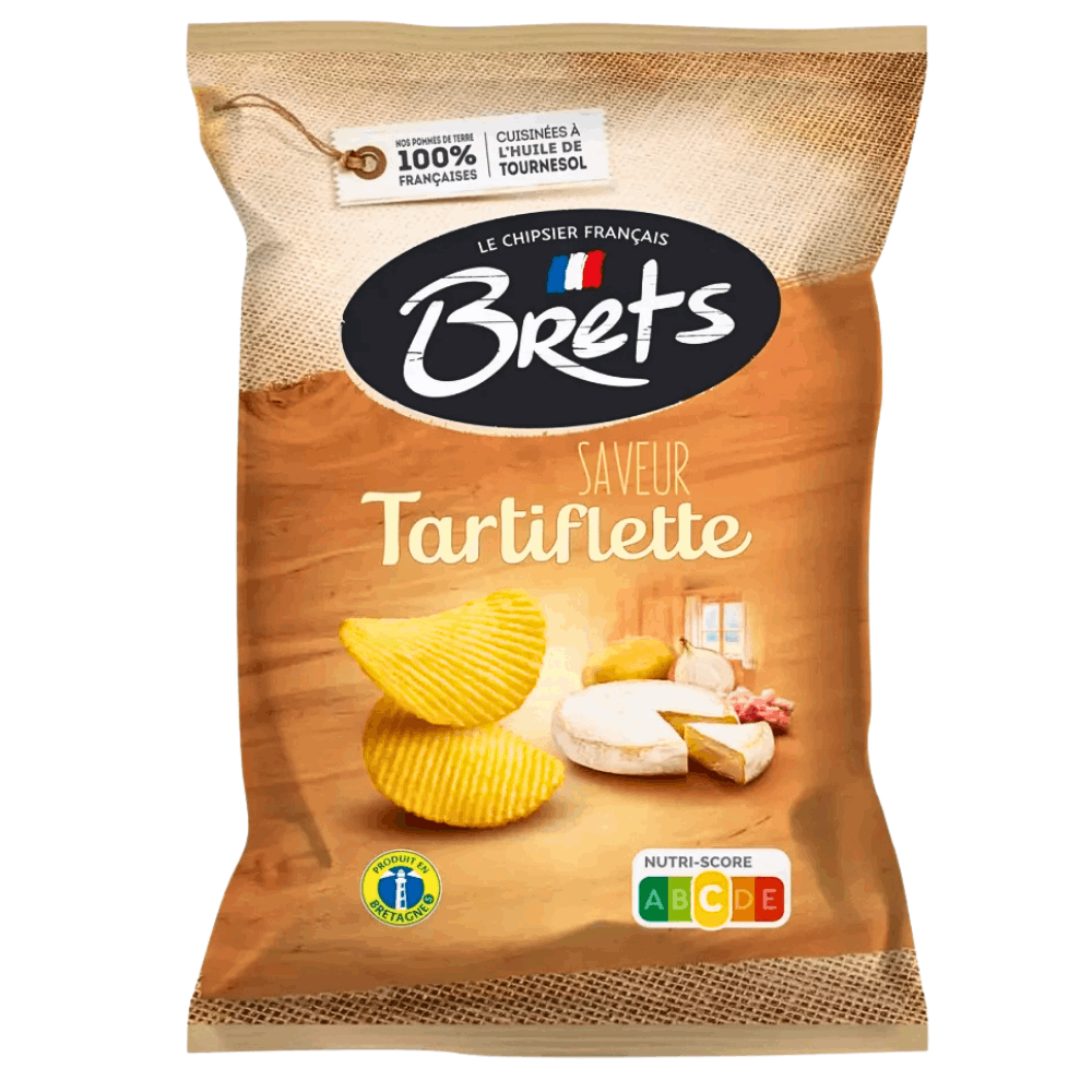 Brets Tartiflette Flavour Crisps (France) 125g