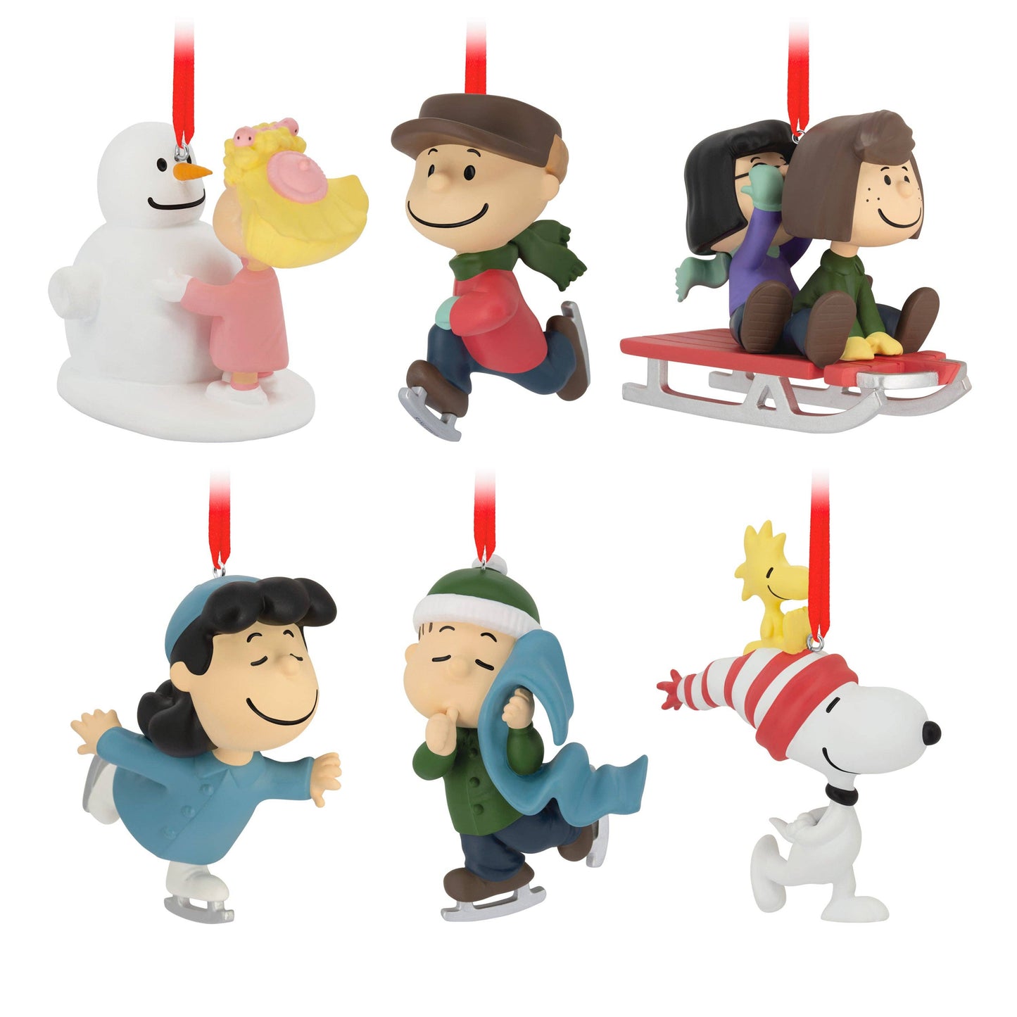 
                  
                    PEANUTS™ Ornaments - Pack of 6 PEANUTS™ Winter Activities: Peanuts
                  
                