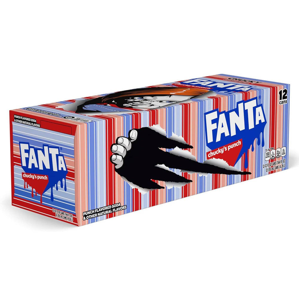 Case of Fanta Fruit Punch Chucky (USA) 12 x 355ml