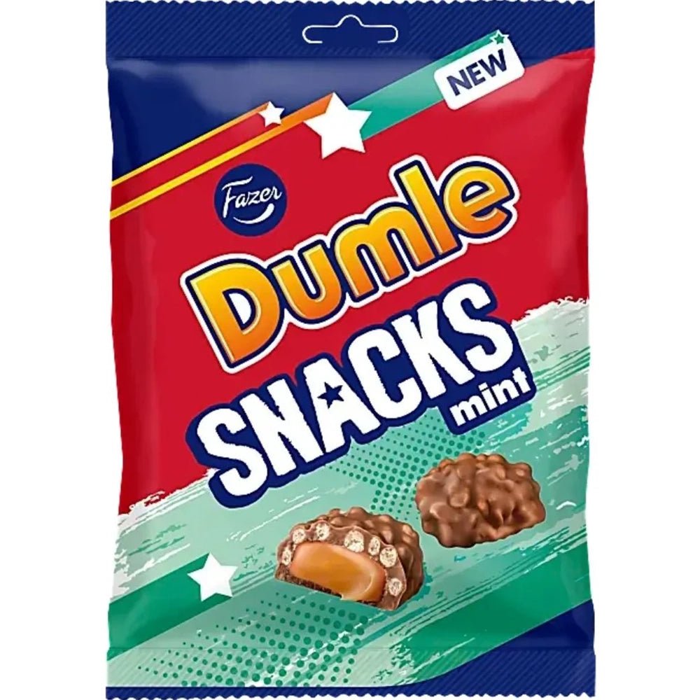 Fazer Dumle Snacks Mint (Finland) 160g - Candy Mail UK