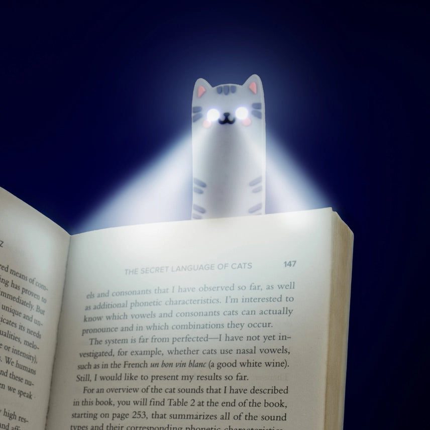 
                  
                    Cat Reading Light and Bookmark
                  
                