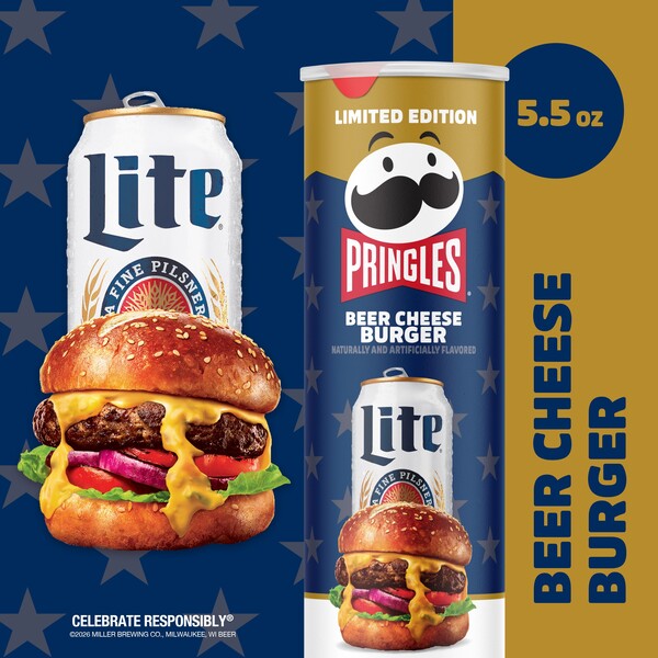 
                  
                    Pringles Beer Cheese Burger 158g
                  
                