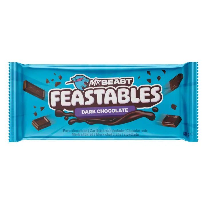 Feastables Mr Beast Dark Chocolate 60g - Candy Mail UK