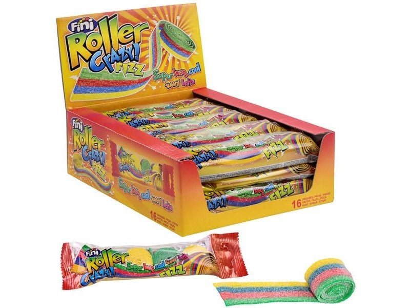 Fini Rainbow Rollers 4 Pack 80g - Candy Mail UK