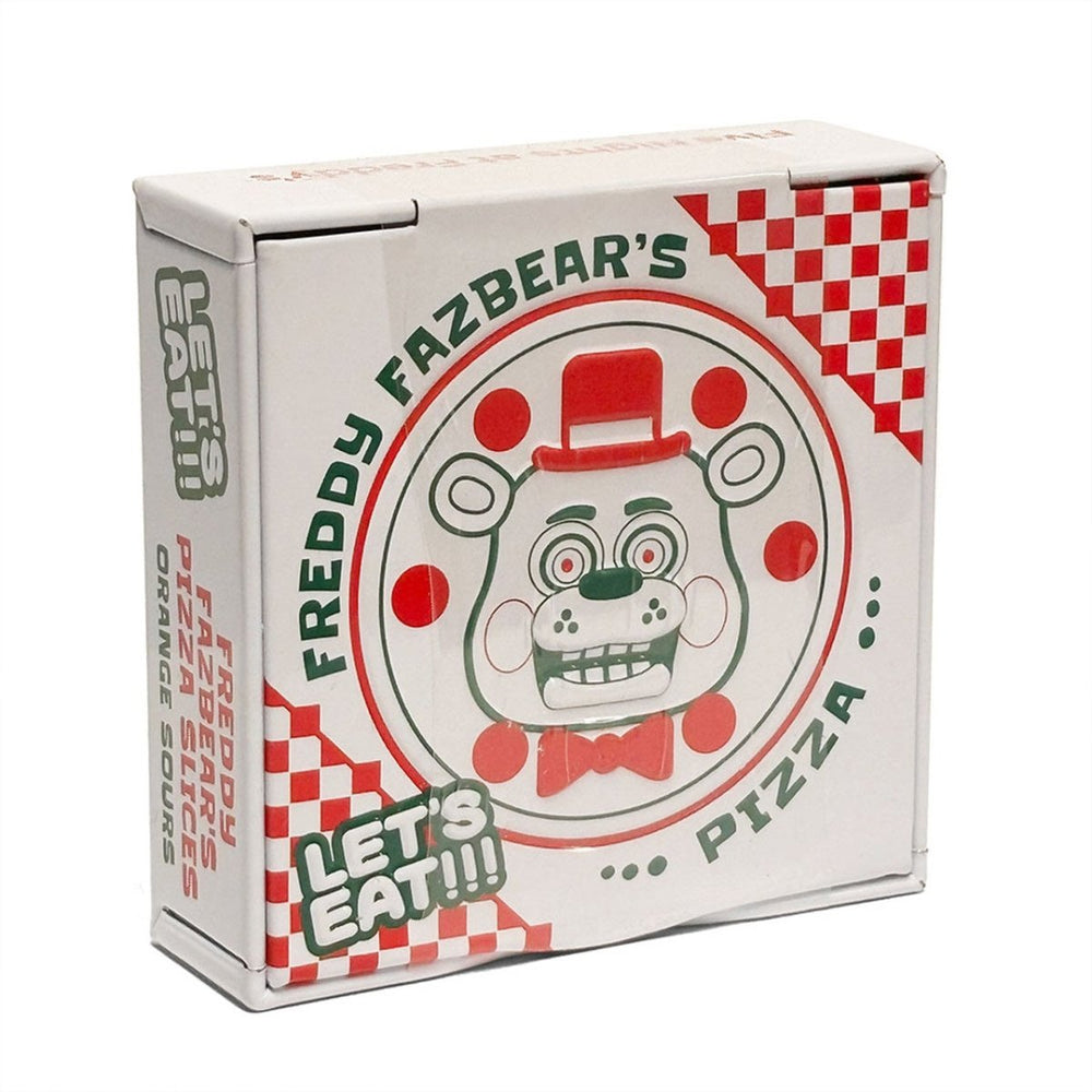 Five Nights At freddy's Pizza Box Hard Candy Tin 34g - Candy Mail UK