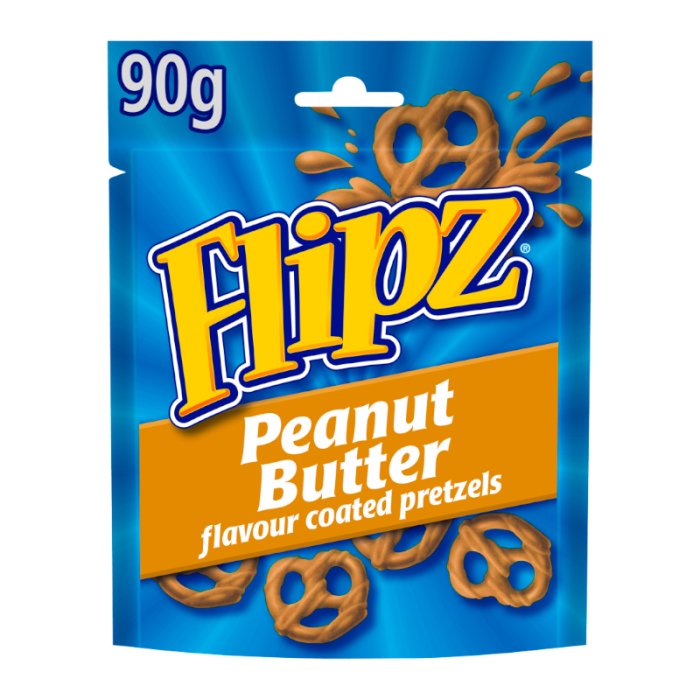 Flipz Peanut Butter Pretzels - 90g - Candy Mail UK