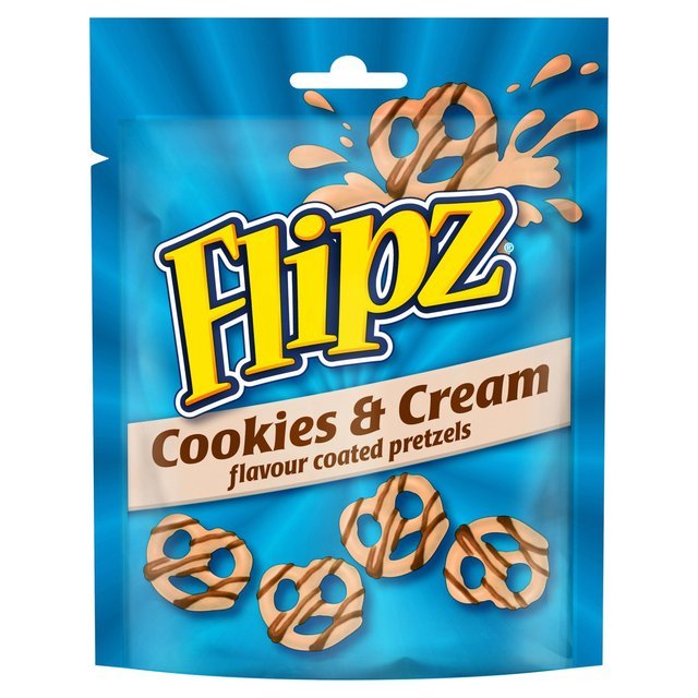 Flipz Salted Cookies and Cream - 90g - Candy Mail UK